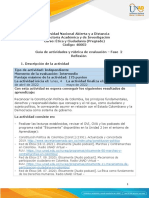 Guía de Actividades y Rúbrica de Evaluación - Unidad 2 - Fase 2 - Reflexión