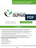 ISUPNAT 2020 21 Brochure Part 1 Finale 3 Novembre 2019