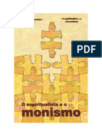 O Espiritualista e o Monismo Volume 1 Comp