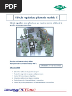 Catalogo - Spence Valvulas Reguladoras y de Seguridad