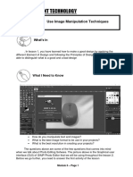 Empowerment Technology: Use Image Manipulation Techniques