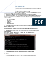 Juniper SRX Password Reset