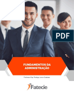 APOSTILA - Fundamentos Da Administração