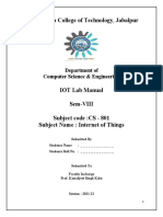 CS801 Iot Lab Manual