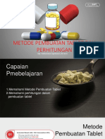 MG 5 Dan 6 Metode Pembuatan Tablet Dan Perhitungan