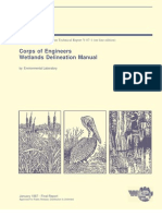 Corps of Engineers Wetlands Delineation Manual