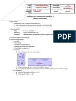 Semi-Detailed Lesson Plan in Grade 11 General Mathematics