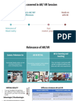 AR and VR Session