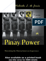 Melinda L. de Jesus Pinay Power Peminist Critical Theory. Theorizing The Filipina American Experience Routledge 2005