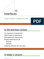 Interfaces: Comsats University Islamabad Wah Campus