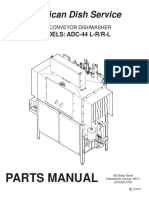 American Dish Service: Parts Manual