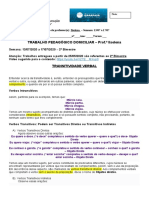 Atividade Quarentena 8ºs Anos 13-07 A 17-07