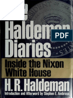 The Haldeman Diaries Inside The Nixon White House