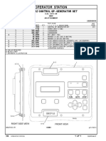 Control Panel CAT C15 FFH