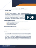 WS-011T00-A Administración de Windows Server 2019