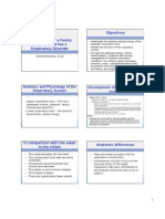 Lecture 6 - Respiratory Disorders