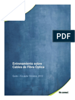 Curso de Cables de Fibra