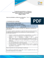 Guía de Actividades y Rúbrica de Evaluación - Tarea 3 Analizar Causantes en Salud