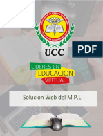 Solución Web Del M.P.L.