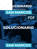 San Marcos Solucionario Sábado 27 + Respuestas