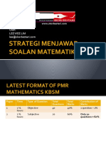 1.strategi Menjawab Soalan Matematik PMR 2011