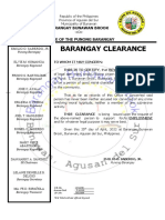 Brgy. Clearance 2018fORMAT Employment