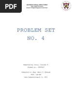 Problem Set NO. 4: Holy Angel University School of Engineering and Architecture