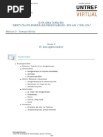 Modulo 3 Energia Eólica - Aerogenerador UNTREF