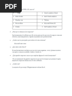 Qué Herramientas BPM y BI Conoces