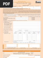 SIP Auto Debit Form 2011