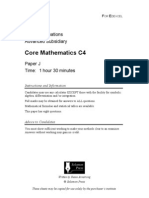 C4 Solomon J Question Paper