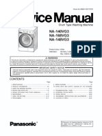 Panasonic Na-140vg3 Na-168vg3 Na-148vg3 Washing Machine