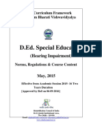 D.ed Hi Syllabus