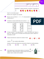 Teste de Avaliação B: A D B E C F