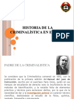 Clase 2° Criminalistica en El Peru