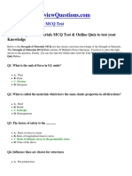 Strength of Materials MCQ DPF