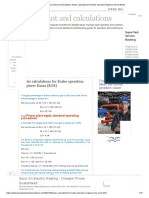 Power Plant and Calculations - Boiler Calculations For Boiler Operation Engineer Exam (BOE)