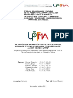 Aplicación de La Información Contable para El Control Interno Del Efectivo