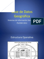 Introducción Base de Datos Geográfica