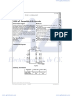 ADC1001 10-Bit P Compatible A/D Converter: General Description Features