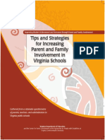 Tips and Strategies For Increasing Parent and Family Involvement in Virginia Schools