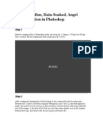 Create A Fallen, Rain-Soaked, Angel Composition in Photoshop