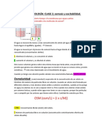 Clase Osmosis y Excitabilidad