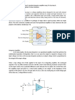 Name of The Experiment-Design & Simulate Integrator Amplifier Using 741 Op-Amp IC. Instrument/ Components Required - Proteus Simulator. Theory