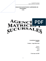 Agencias Matrices y Sucursales