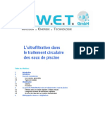 Introduction Pour Ultrafiltration