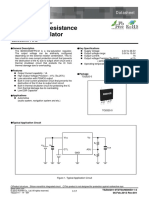 35V Voltage Resistance 1A LDO Regulator: Datasheet