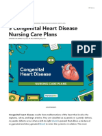 5 Congenital Heart Disease Nursing Care Plans 4 - Nurseslabs