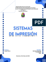 Técnicas y Sistemas de Impresión