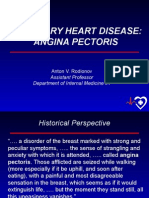 Coronary Heart Disease: Angina Pectoris: Assistant Professor Department of Internal Medicine #1